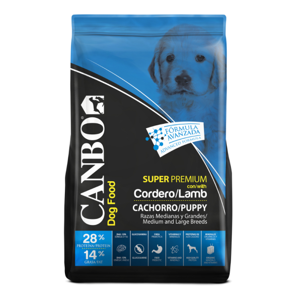 Canbo Cachorros de Razas Mediana y Grande Cordero